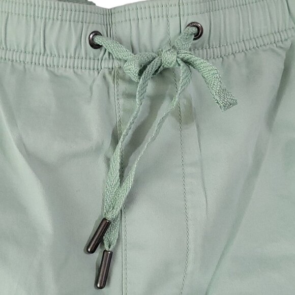 Gap Mens Granite Green Drawstring Shorts XXL 98% Cotton 2% Spandex Casual Elasti - Picture 6 of 16